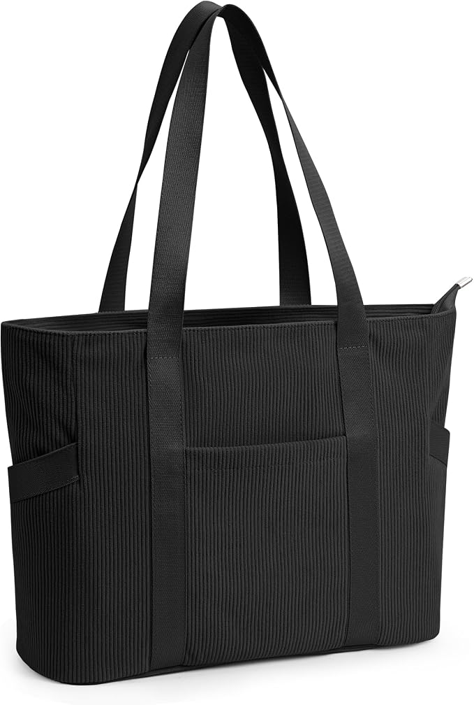 Tote Bag for Women with Zipper, Travel Tote Bags with Compartments Large by Unknown