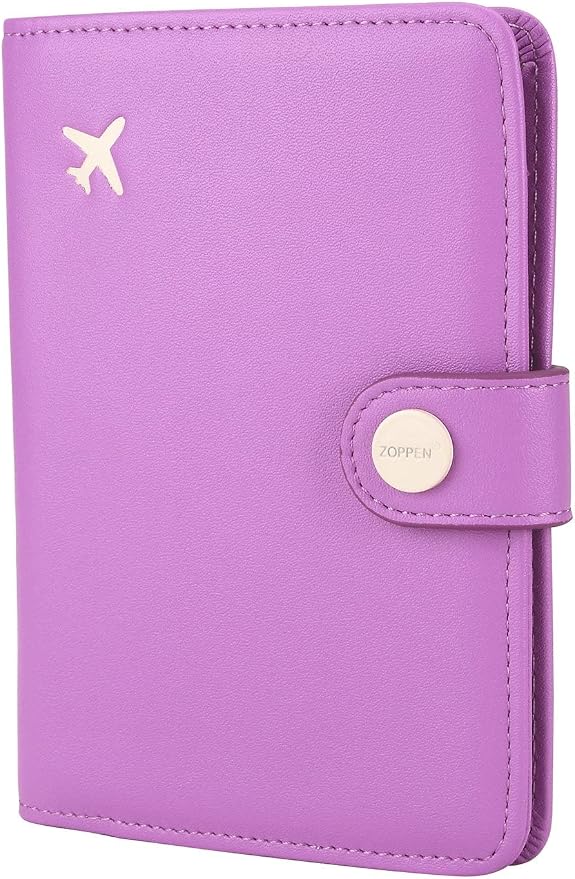 ZOPPEN Passport Holder Women, Passport Cover Travel Wallet Rfid Blocking - Image 7