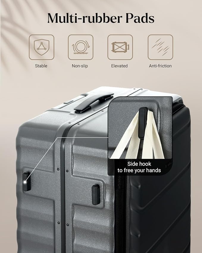 Luggage Sets 2 Pieces, 20/28 Inch PC Hardshell Suitcase - Image 6