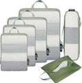 BAGAIL 6 Set Ultralight Compression Packing Cubes Packing Organizer by BAGAIL