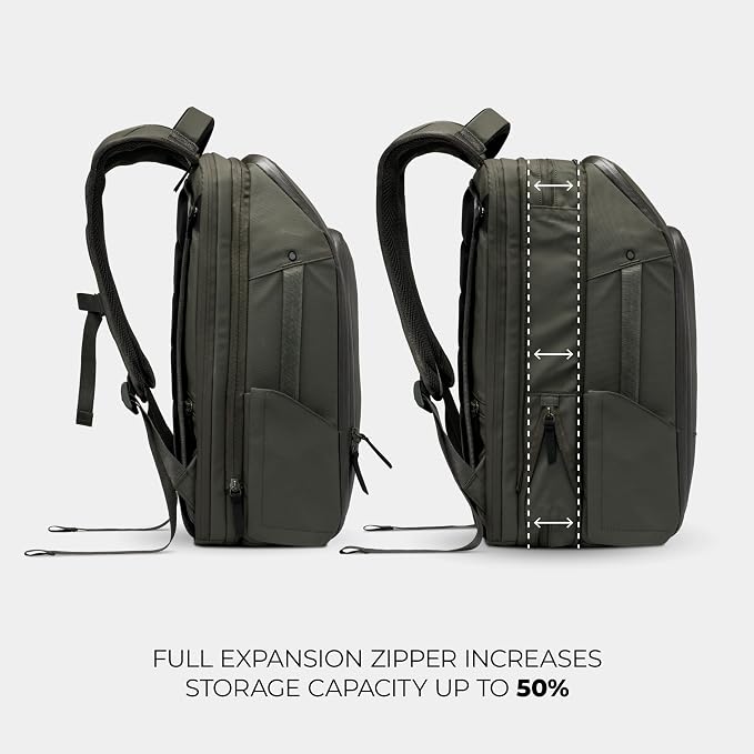 NOMATIC Travel Pack - 20L Water Resistant Laptop Bag - TSA-Ready Expandable - Image 6