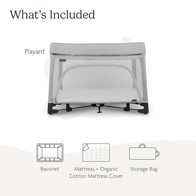 UPPAbaby Remi Playard | Deluxe 3-in-1 Portable Playard, Bedside Bassinet + - Image 2