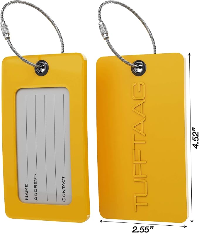 Luggage Tags Business Card Holder by TUFFTAAG - Image 4