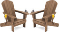 SERWALL Adirondack Chair with Cup Holders by SERWALL