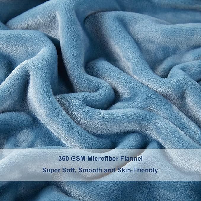 Surii Home Luxury Microfiber Flannel Blanket, Super Soft, and Breathable - Image 2