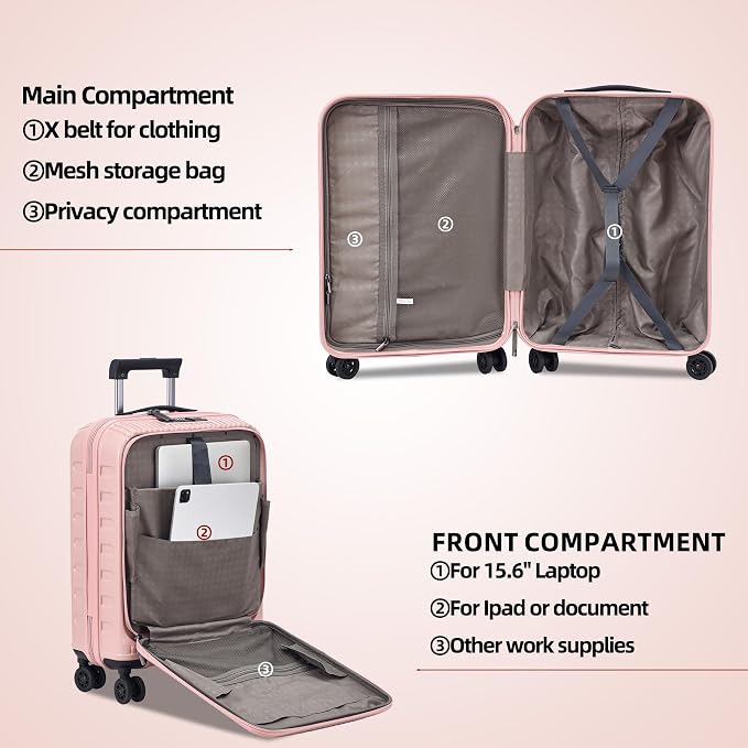 19 Inch Suitcase Hand Luggage - Image 3