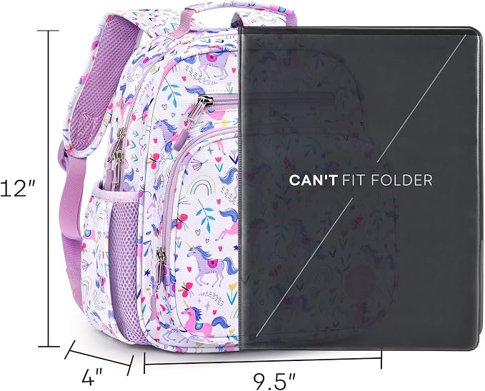 mibasies Toddler Backpack for Girls 2-4: Cute Kids Backpacks for Girls - Image 4