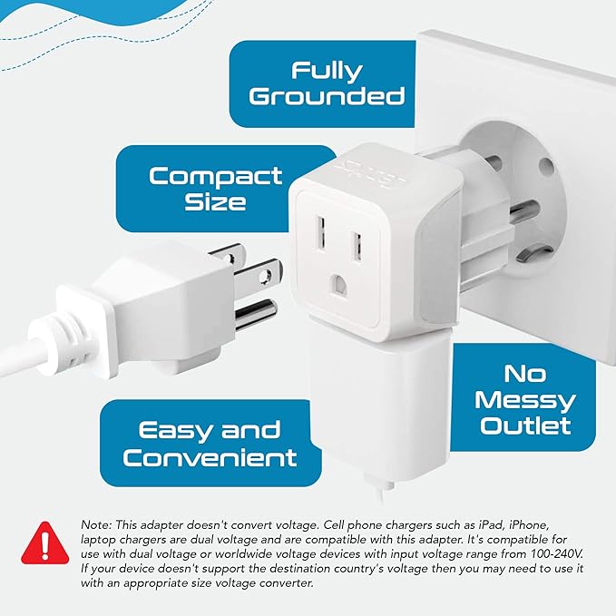 Ceptics Denmark Travel Adapter Plug - Image 3