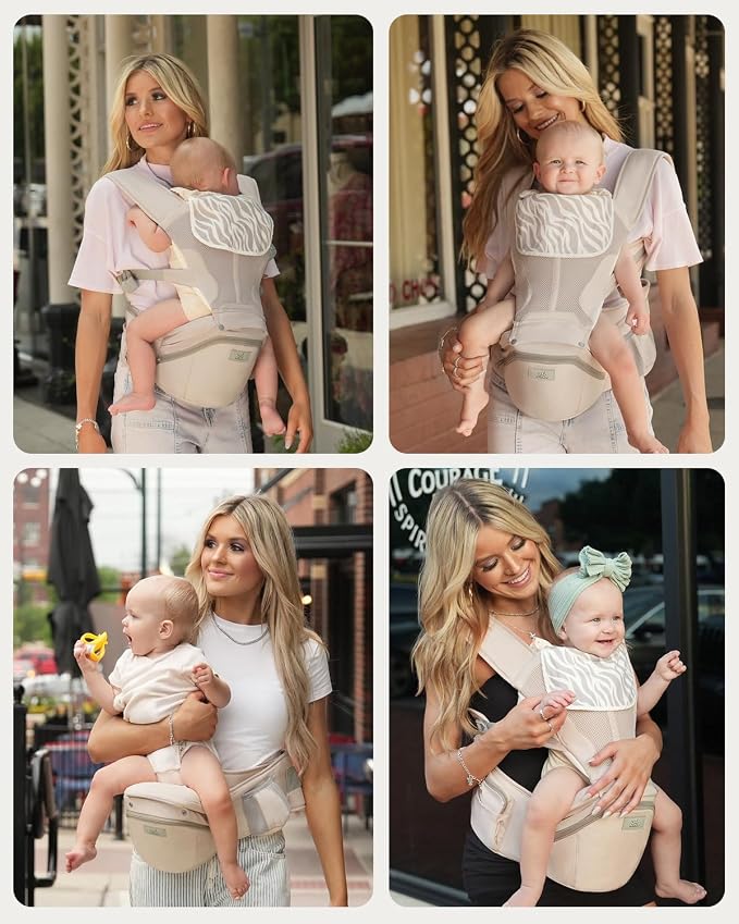 MOMTORY Carryall™ Pro Baby Carrier, Safety-Certified 6-in-1 Baby Carrier - Image 8