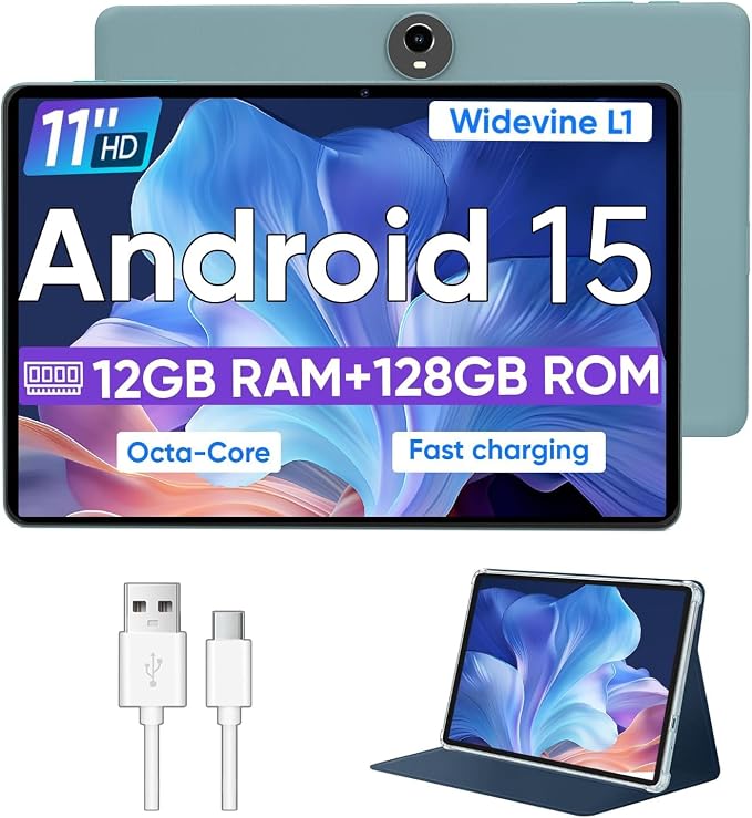 Android 15 Tablet, 11 Inch Tablets by WXUNJA