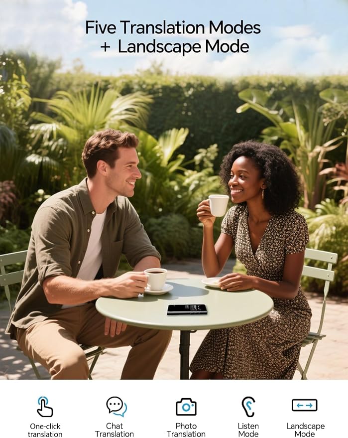 Timekettle Fluentalk New T1 Translator Device Supports 40 Languages, 31+ - Image 5