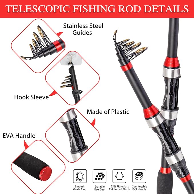 I00000 Fishing Rod and Reel Combos - Image 2
