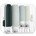 16 Pack Travel Bottles for Toiletries, Large 6oz Silicone Travel Containers jar by Mrsdry