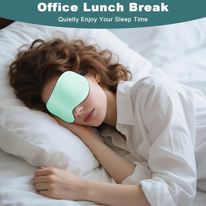 Sleep Mask, Real Natural Pure Silk Eye Masks - Image 5