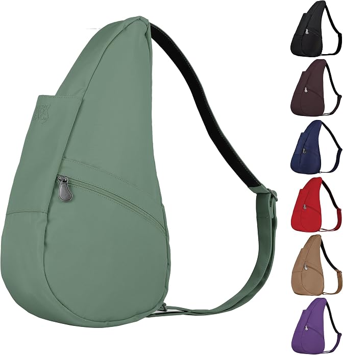 AmeriBag 17" Microfiber Crossbody Sling Healthy Back Bag by AmeriBag