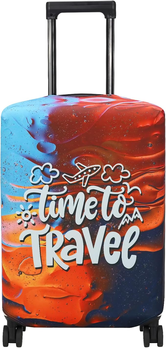 Explore Land Luggage Cover Suitcase Protector Fits 18-22 Inch Case by ExploreLand