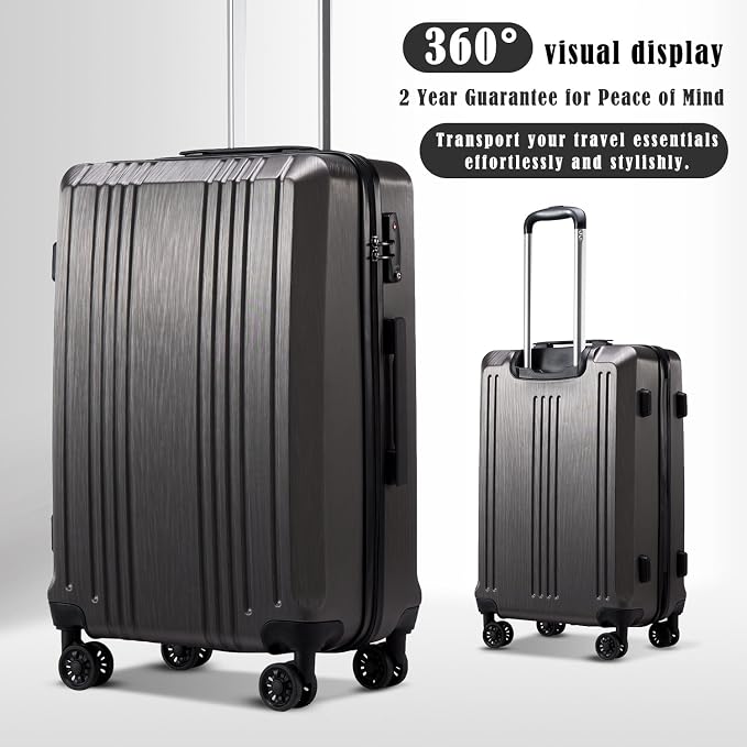 Coolife Luggage Suitcase PC+ABS - Image 2