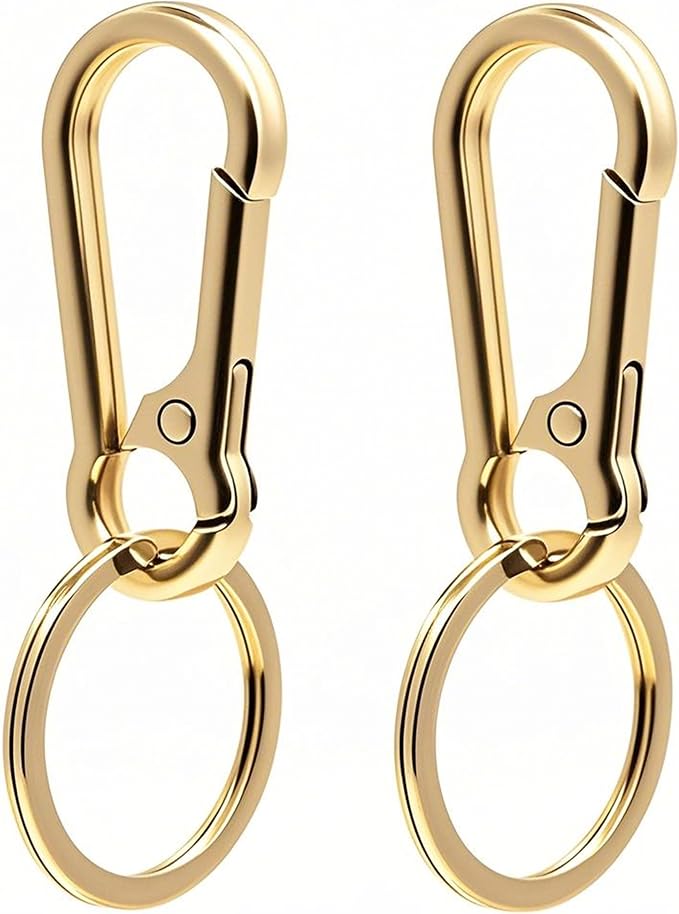 Keychain Keyring Set for Men Women Classic Metal Home Car Key Holder Organizer by Unknown
