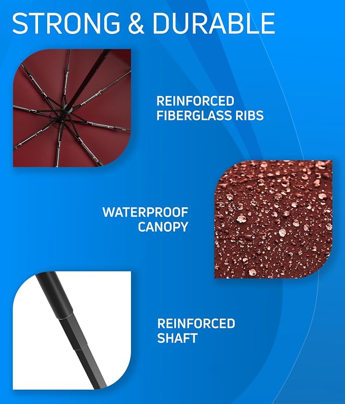 Rain-Mate Windproof Compact Umbrellas - Image 3