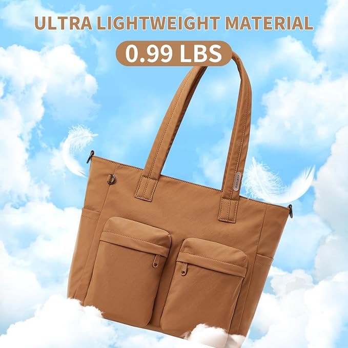 aji Tote Bag for women work, Water-Resistant Tote Bag - Image 3