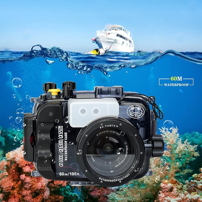 Seafrogs 40m/130ft Waterproof Underwater Camera Housing Waterproof Case - Image 3
