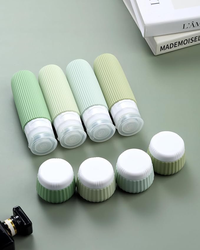 Travel Bottles for Toiletries 8 Pack, Tsa Approved Travel Size Toiletries 3 oz - Image 6