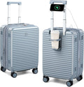 Hard Shell Suitcases Airline Approved 20 Inch Carry on Luggage by HanTrip