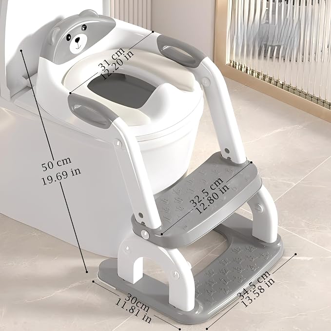 Potty Training Seat Upgraded 2-in-1 Potty Toilet - Image 7