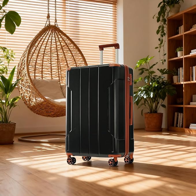 Merax Luggage Set 3 Piece Carry on Luggage, Lightweight Durable Suitcases - Image 2