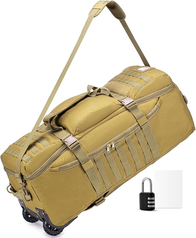 Tactical Travel Duffle Bag by SUCIKORIO