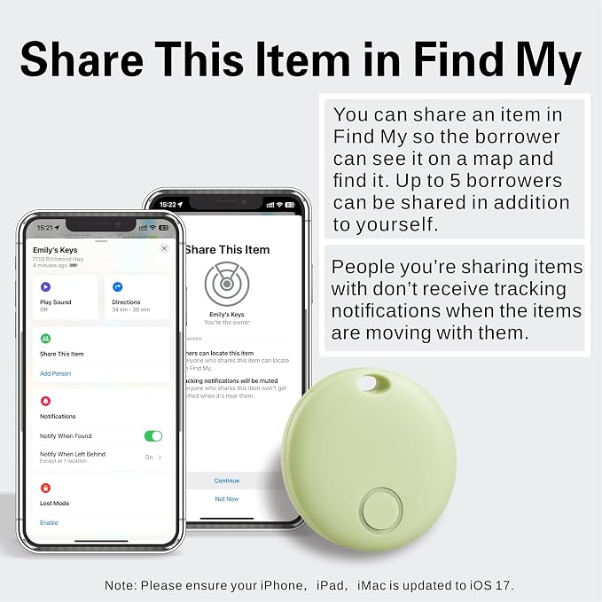 Reyke Smart Tag, Air Tracker Luggage Tracker, Works - Image 5