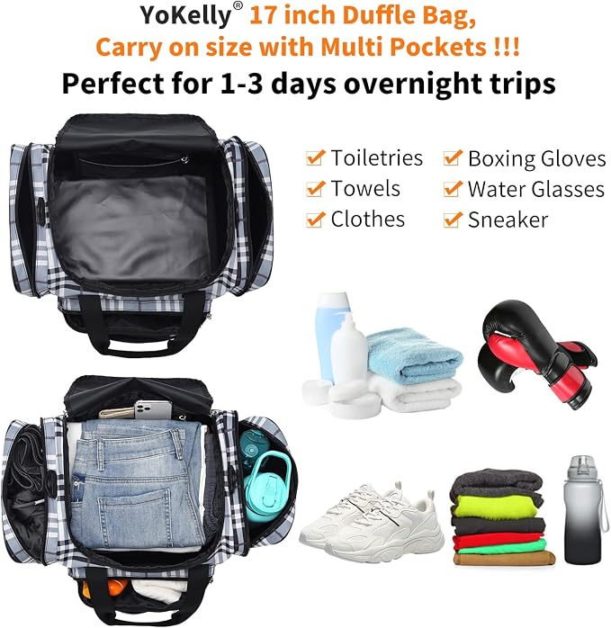 17 inch Small Duffle Bag - Image 3