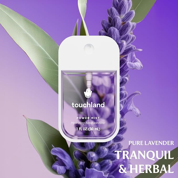 Touchland Power Mist Hydrating Hand Sanitizer Spray, BLOSSOM Trio Set, 1 FL. - Image 3