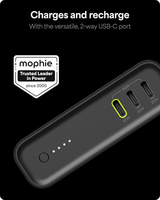 Mophie Powerstation Pro 20, 000mAh Power Bank – Ultra-Fast USB-C PD, 45W Output - Image 2