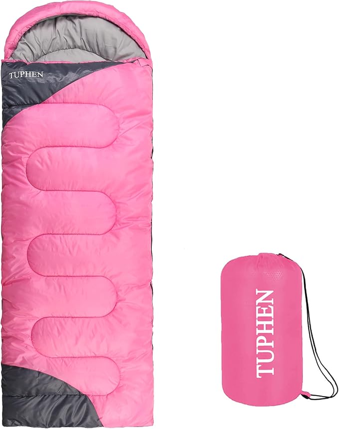 tuphen- Sleeping Bags for Adults Kids Boys Girls Backpacking Hiking Camping by tuphen