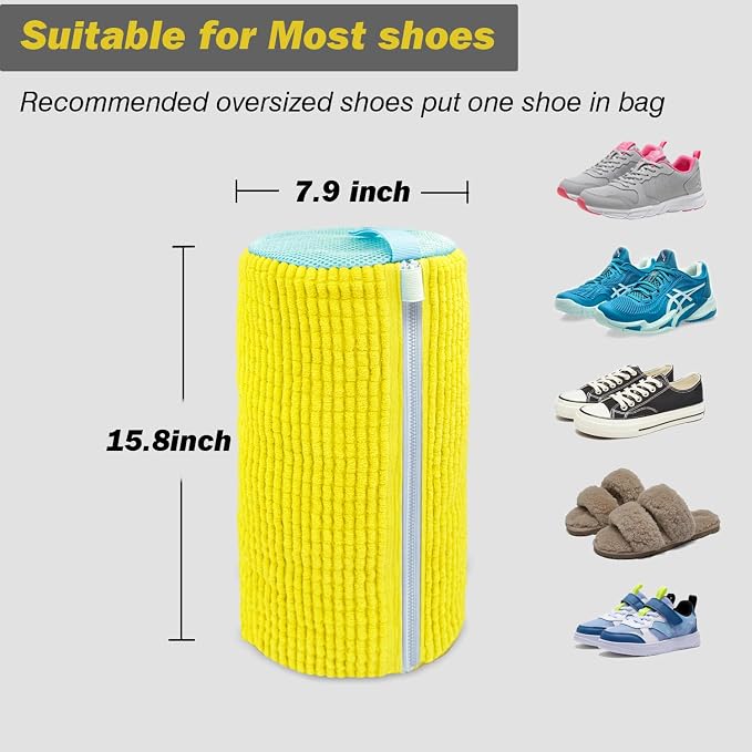 Shoe Washing Machine Bag, Laundry Shoe Bag - Image 6