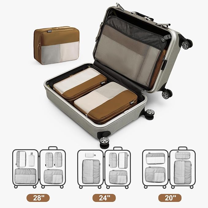 6 Set Compression Packing Cubes - Image 5