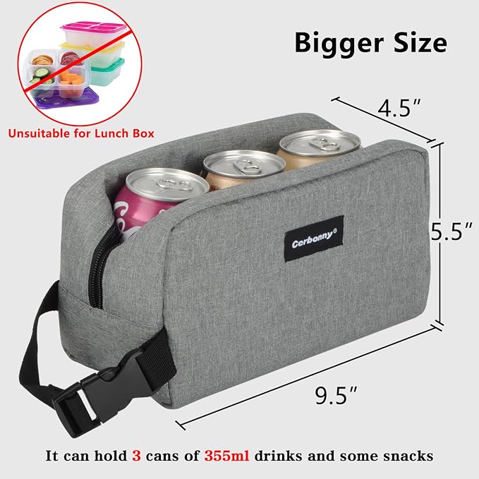 Cerbonny Cooler Bag Freezable Lunch Bag - Image 3