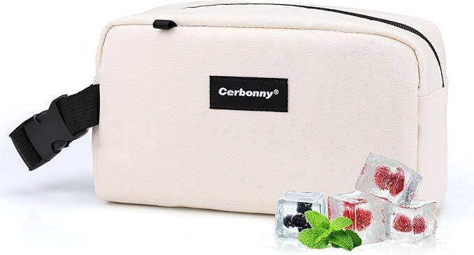 Cerbonny Mini Cooler Bag, Freezable Lunch Bag & Snack Bag, Insulated Bag by Cerbonny