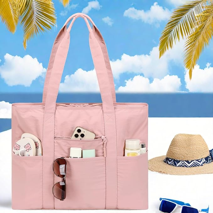 LEDAOU Beach Bags for Women, Beach Bags Waterproof Sandproof, Packable Beach - Image 8