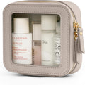 Popvibe Clear Makeup Bag Travel Cosmetic Case Transparent Toiletry Bag by POPVIBE