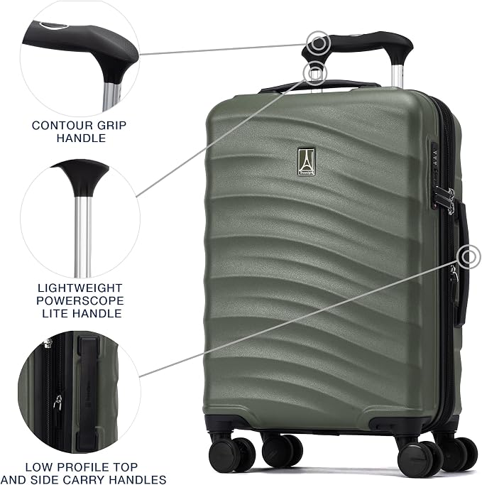 Travelpro Maxlite Air V2 Hardside Expandable Carry on Luggage, 8 Spinner Wheels - Image 2