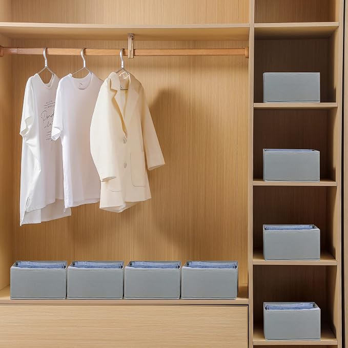 Jeans Drawer Organizers for Clothing, 5 Compartment Wardrobe Storage Box - Image 7