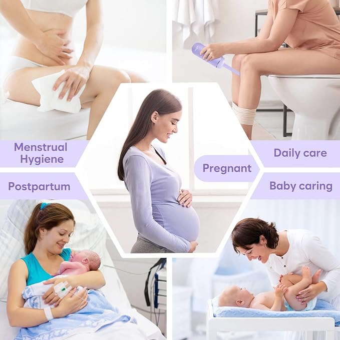 Easy@Home Portable Peri Bottle for Postpartum & Perineal Care: Handheld Bidet - Image 5