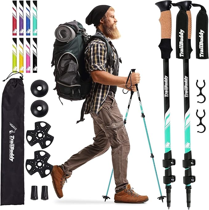 TrailBuddy Trekking Poles by TrailBuddy