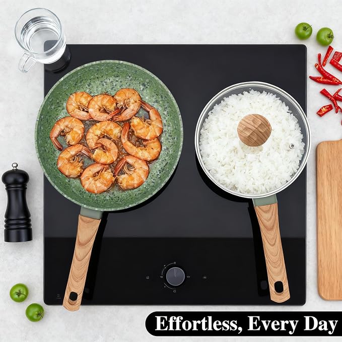 3-Piece Nonstick Pots and Pans Set - Image 9
