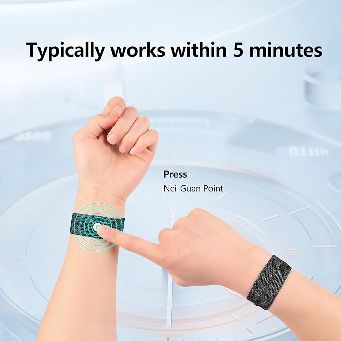 Motion Sickness Wristband, Anti-Nausea Acupressure Wrist Band - Image 5