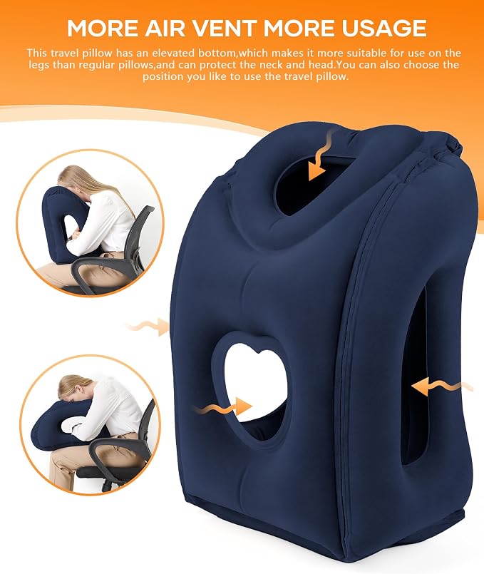 Sunany Travel Pillow, Upgraded Plane Pillow - Image 2