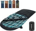 KingCamp Sleeping Bag for Adults, Cold Weather & Warm XL Big and Tall Flannel by KingCamp