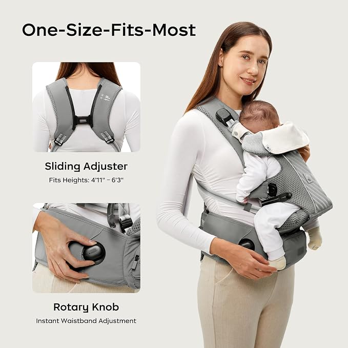 Bc Babycare Hexa Effortless Baby Carrier - Image 7